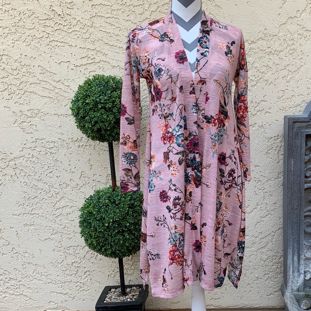 Haute Project Los Angeles Floral Kimono Cardigan